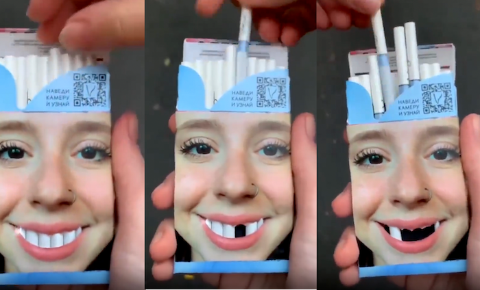 joelapompe's tweet photo. [BLOG] A toothless smile - Copycat or coincidence? Be the judge! https://t.co/r9JLpu0vDN ♻️ #OldIdea #DejaVu #Lookalike #JoeLaPompe #CopyPaste #AntiSmoking https://t.co/hLRlTMxph5