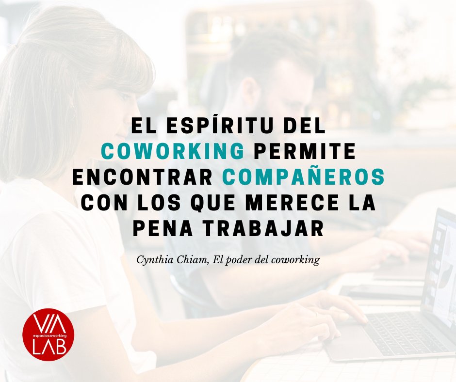 vialabcoworking's tweet photo. El #coworking crea comunidad y hace mucho más fácil el trabajo.
¿Y tú?¿Cuándo vas a probarlo?
#vialab #valladolid #cyl #empresas #autonomos #starups #negocios #bussiness https://t.co/iNlGIfy7Fr
