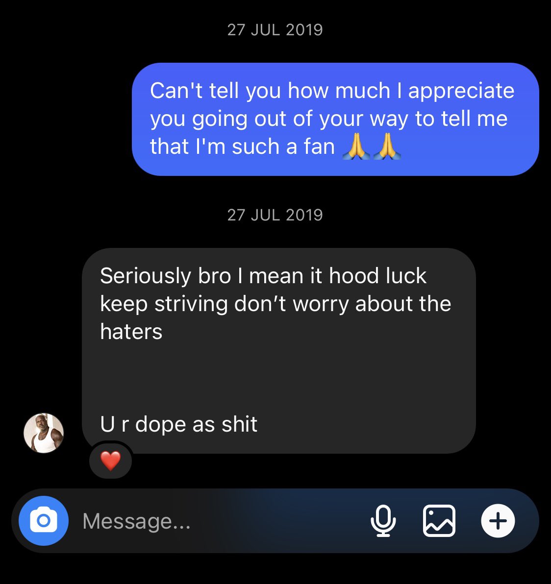 fediforreal's tweet photo. just realised it’s been over 3 years since what I would consider the highlight of my career to this day 🤯. Shaq told me I’m dope man 🤦‍♂️ you crazy if you think I’m listening to anyone else.. keep going!! https://t.co/WO7FDnjkp4