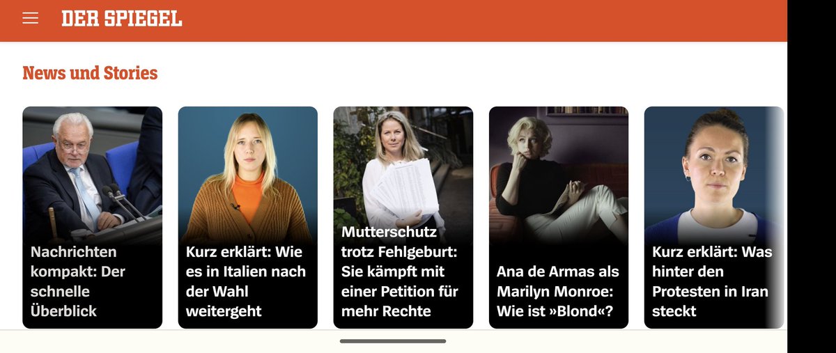 Neuer Tag, neue tolle Stories auf der Homepage <a href="/derspiegel/">DER SPIEGEL</a>. Mit Videos von <a href="/SusanneKoelbl/">Susanne Koelbl</a>  zu Iran und <a href="/frank_hornig/">Frank Hornig</a> aus Rom, toll moderiert von <a href="/Luisa_Hoep/">Luisa Höppner</a> und <a href="/kimstdt/">Kim Staudt</a>. #neuespiegelgesichter