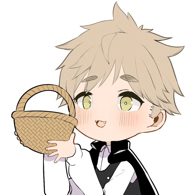 ハロウィンまでお菓子よこせアイコンにします 