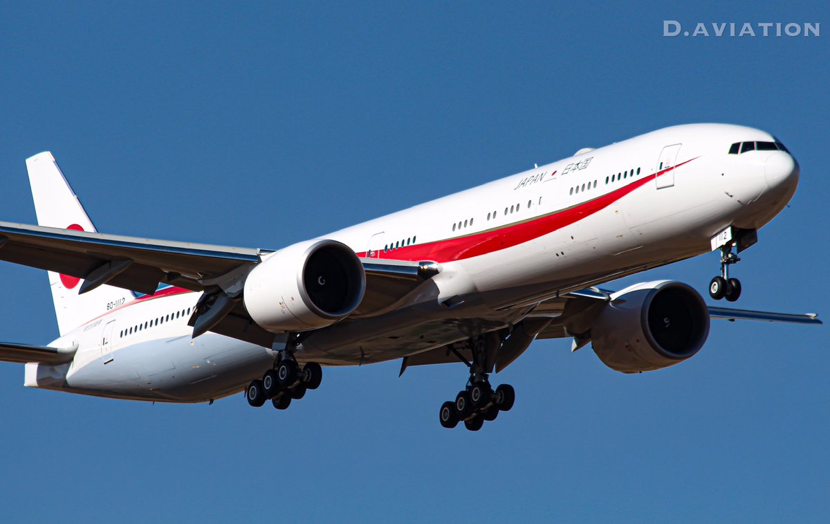 dasgonaviation's tweet photo. Aterrizando en Madrid el B77W 80-1112 del Gobierno de Japón 🎌
@spottersbcnprat
#aviation #spotting #madrid #B777 #japanairforce https://t.co/dVTX8Bvggn