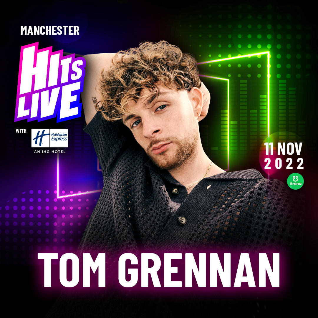 We're kicking off the #HitsLive Manchester line-up with the legend that is <a href="/tom_grennan/">Tom Grennan</a> 🎉

Get tickets now! ➡️ hitslive.co.uk