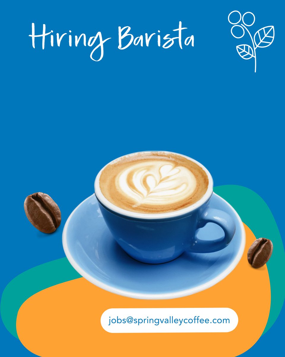 springvalleycfe's tweet photo. We are hiring โจ
Are you a coffee wizard looking to grow your skills? ๐ช
We are looking for you!
Send your CV to jobs@springvalleycoffee.com ๐ค
#IkoKaziKe #springvalleycoffee #kenya https://t.co/kwDXjkD7vW