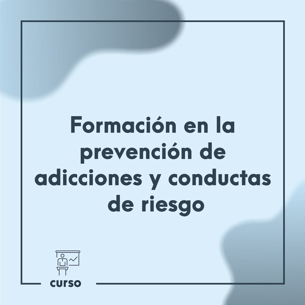 Prevención de #adicciones y conductas de riesgo | @FadJuventud 🗓️ 10 a 21 octubre de 2022 💻 Online - 60 horas 👥 Para jóvenes de 18 a 35 años ✍️ Inscripción gratuita: desde 1 septiembre hasta cubrir plazas bit.ly/3LNk19p