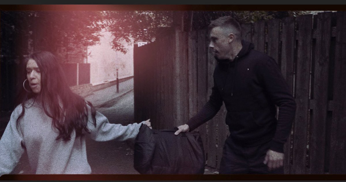BeccaPhillipson's tweet photo. Get away 🎬🖤

What’s in the bag?! 

#filmdock_productions #filming #reelshoot #acting #london #crime #drama #gritty #willtheygetcaughtout https://t.co/AAubyRYMCm