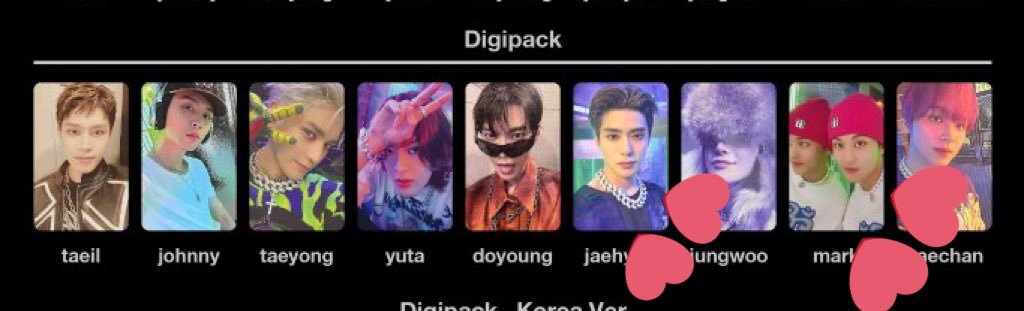 wtt lft my 2 baddies digipack pc #pasarnct 

have : doyoung 
want : jaehyun &amp; mark