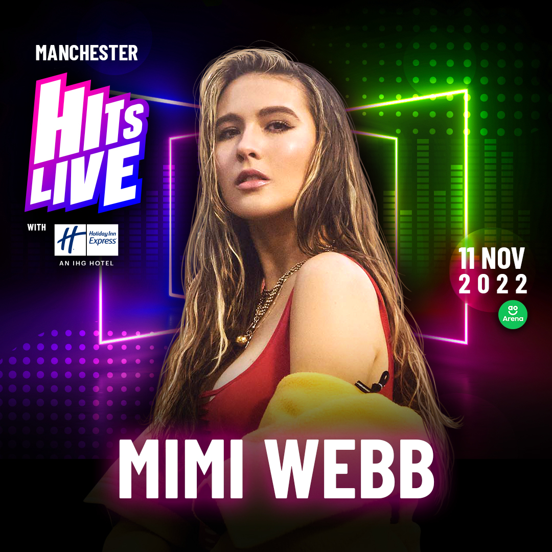 Manchester get ready, <a href="/mimiwebb/">Mimi Webb</a> is joining the line-up for #HitsLive 💕

Get tickets whilst you can🎟️ hitslive.co.uk