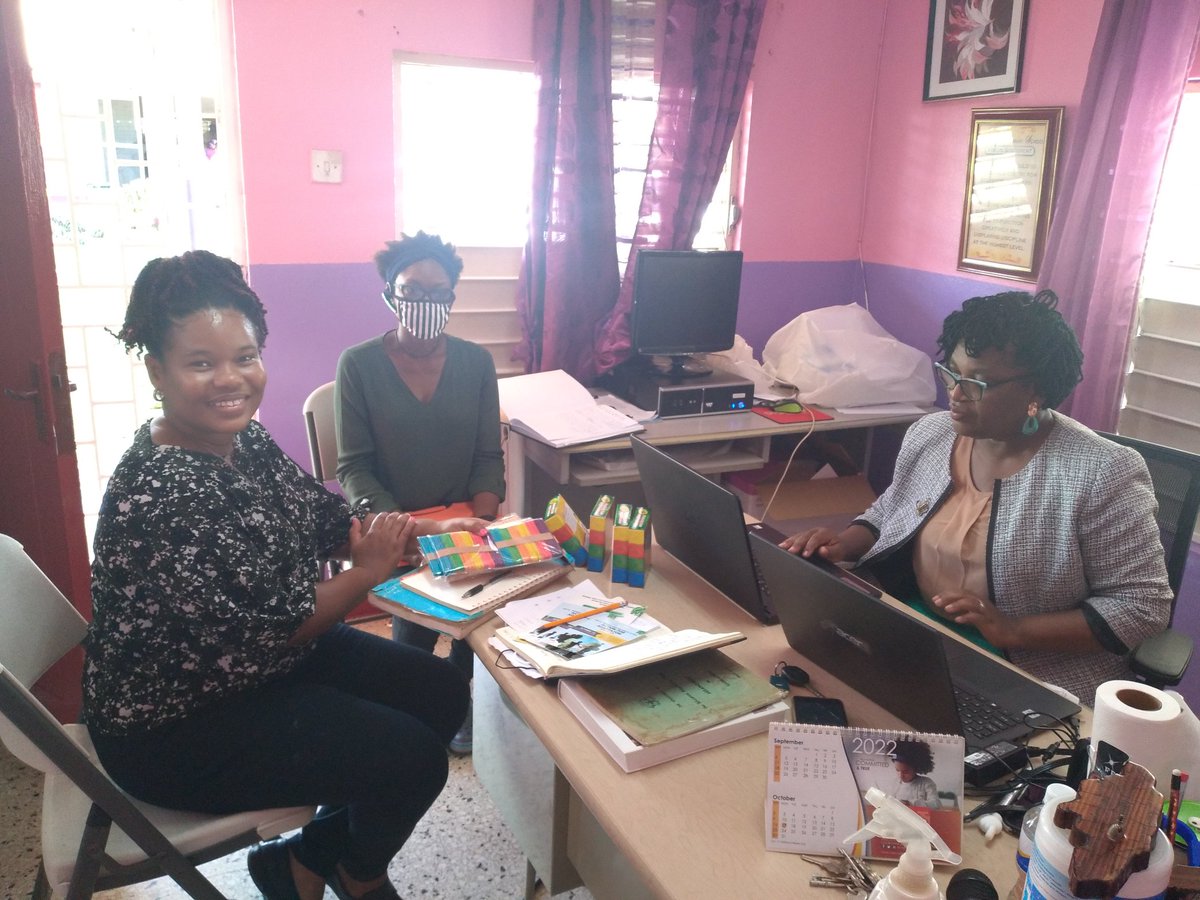 _Tnae's tweet photo. Finally, post Pandemic: partnerships for #ClimateAction #climateadaptation/Oct 1-8 &amp; all positives that come with this type of moment is happening - @350 #Action4Adaptation. Fun discussion at Treadlight Primary Sch.  planning session- Principal, Ms.Chambers, Teacher, Ms. Cottrell https://t.co/FobllnfVUg