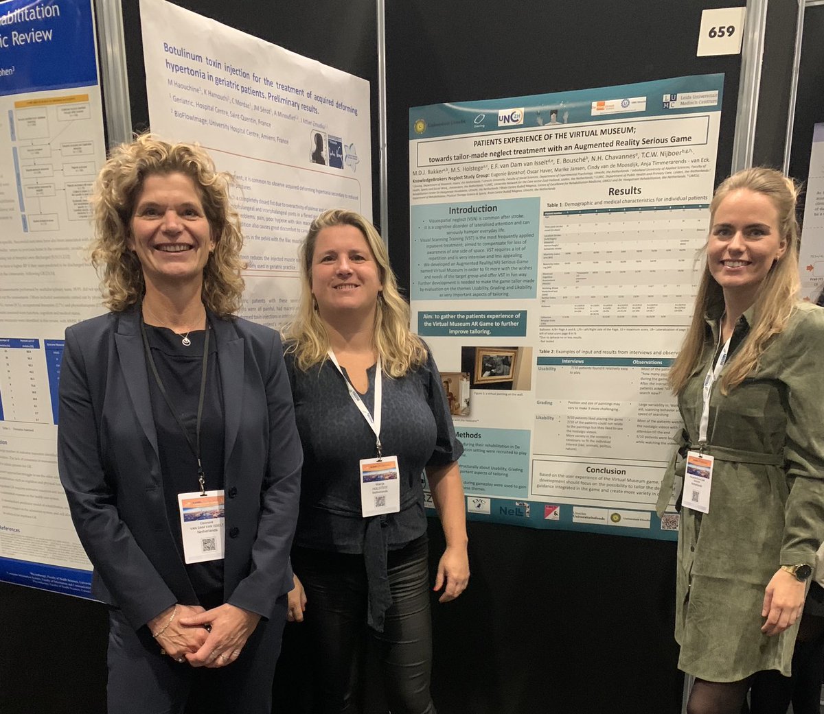 ⁦<a href="/judybakker/">Judy Bakker</a>⁩ presents first results on patients experience of the #AR #virtualmuseum game at the #eugms Londen. ⁦<a href="/judybakker/">Judy Bakker</a>⁩ ⁦<a href="/EFvDvI/">Leonoor v Dam v Isselt</a>⁩ ⁦<a href="/TanjaNijboer/">Tanja</a>⁩ ⁦<a href="/SMARTneurolab/">SMARTneurolab</a>⁩ ⁦<a href="/Omring/">Omring</a>⁩ ⁦@Inholland⁩ ⁦<a href="/NeLL_2018/">National eHealth Living Lab</a>⁩ ⁦<a href="/NHChavannes/">Niels H. Chavannes, MD, PhD</a>⁩