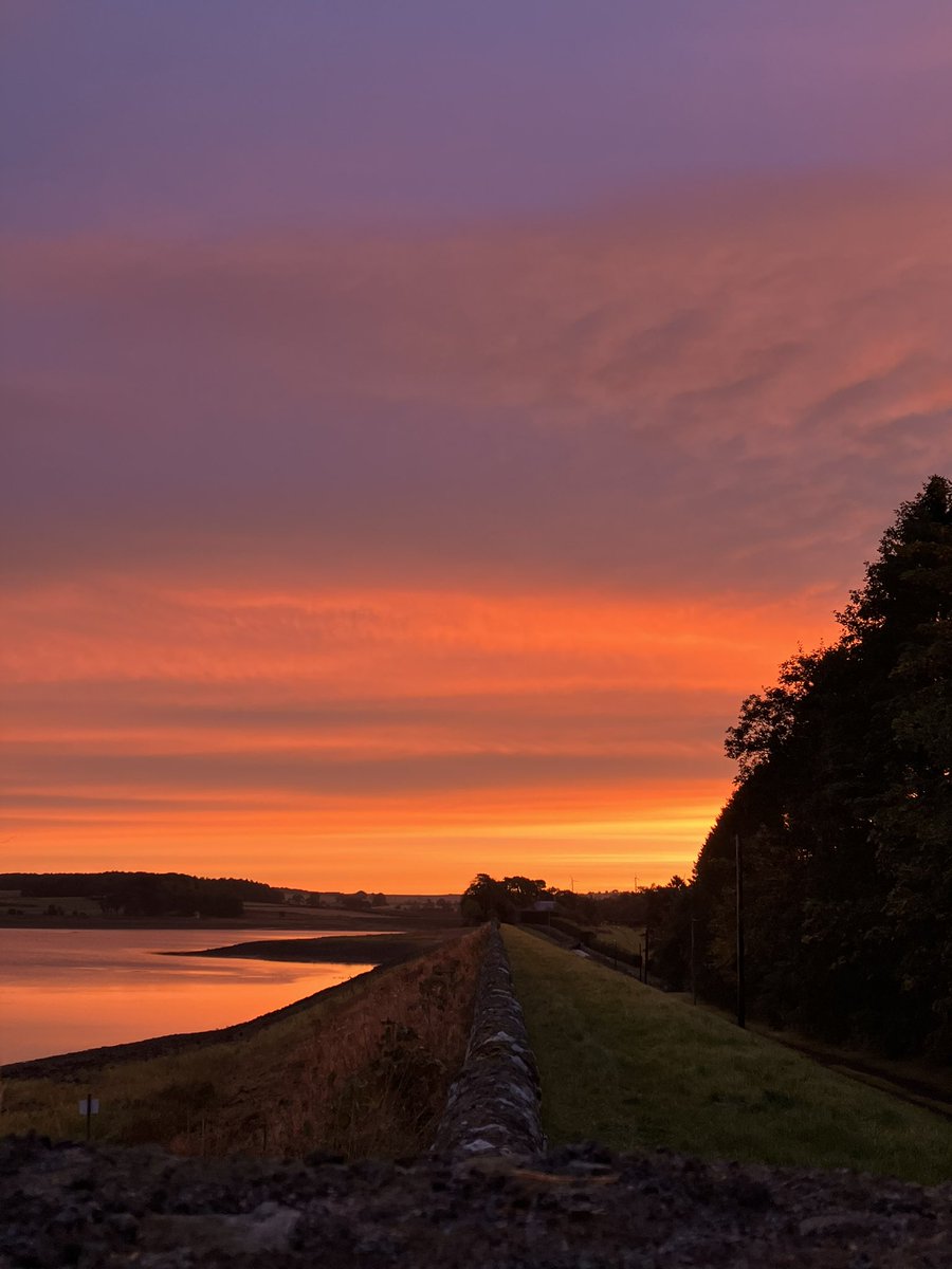 Sunrise in Northumberland