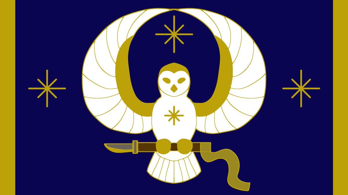 Shard25148266's tweet photo. #TemplinFlag
(Fixed!)
This is the flag of the New Hoolia Republic. They are a civilization meant to be a home for those looking for a new life, away from violence. A new start. One that will ride them into the stars victorious. One that cries out: "Ad Astra, Victorium!" https://t.co/f1rGa8lpo5