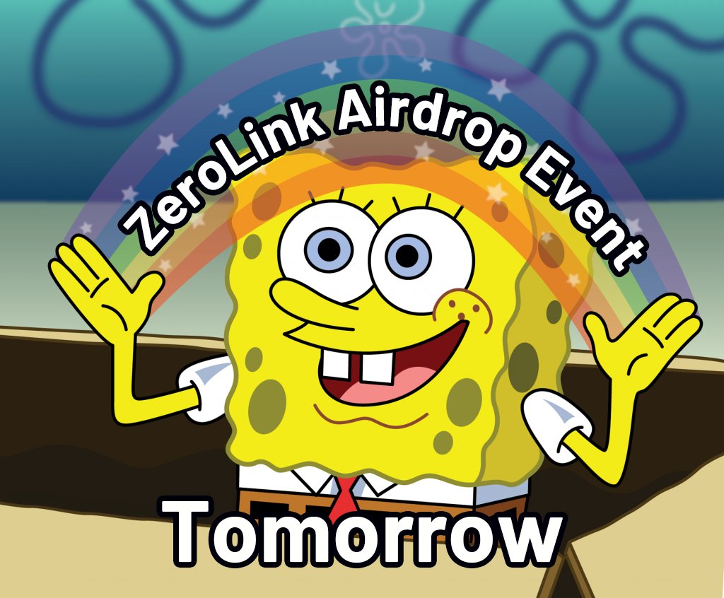 ZeroLinkOffical's tweet photo. ZeroLink Airdrop Evernt coming soon!🥳🥳

#zerolink #Airdrop https://t.co/e6z8mHYvSH