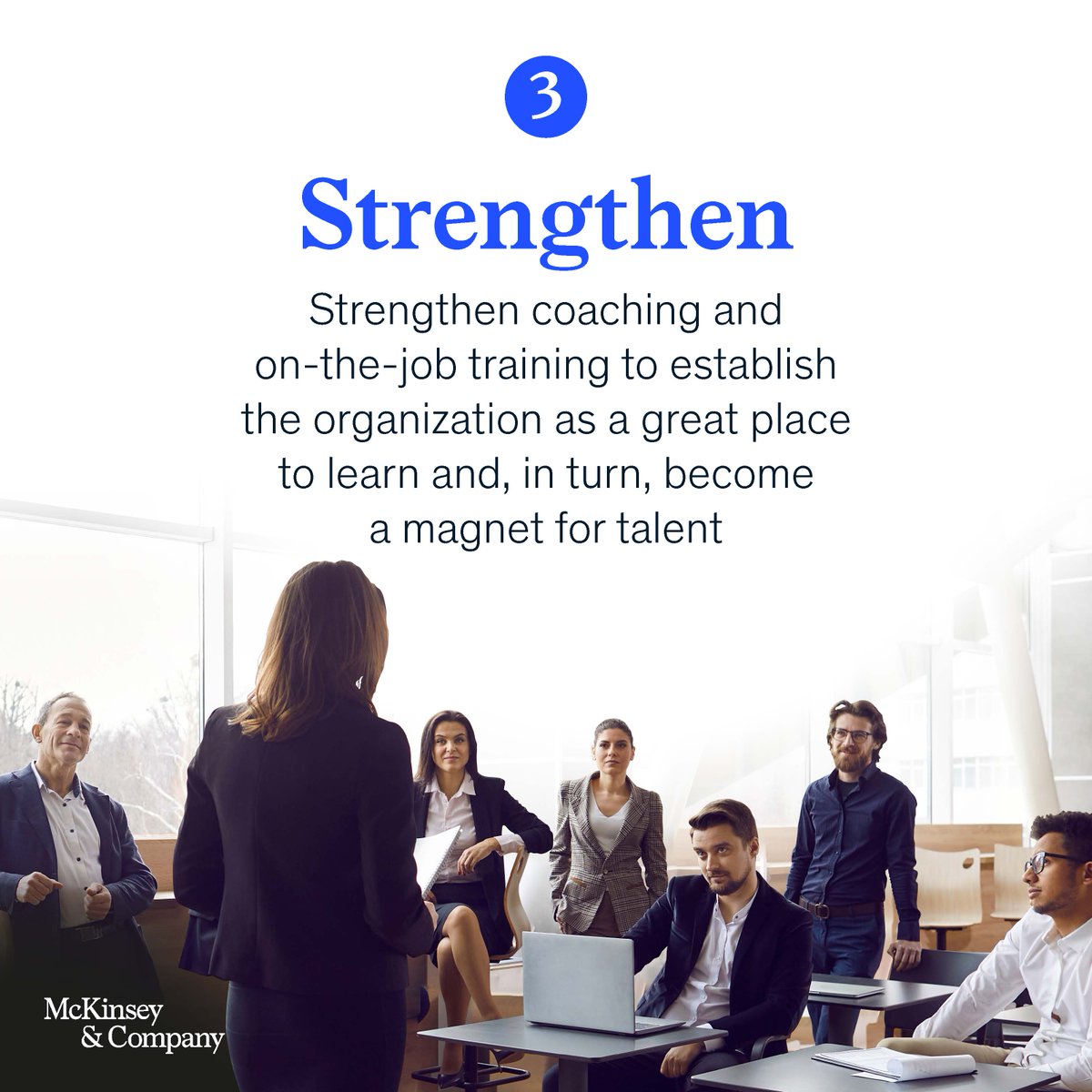 McKinsey's tweet photo. Through bold #recruitment approaches and the willingness to take risks, invest in overcoming skill gaps, and consider new #talent pools, employers can benefit from the diverse experiences that investing in human capital can bring. 
 
Discover how ➡ https://t.co/oMLpXdLsc2 https://t.co/Ytj5CqGPJ9