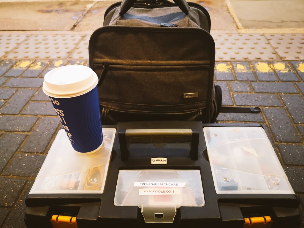 UnipharFrankie's tweet photo. Travelling again. It's great to be back out at live events.  It's going to be a good day.  #wearee4h #events https://t.co/mygpGq9Xps