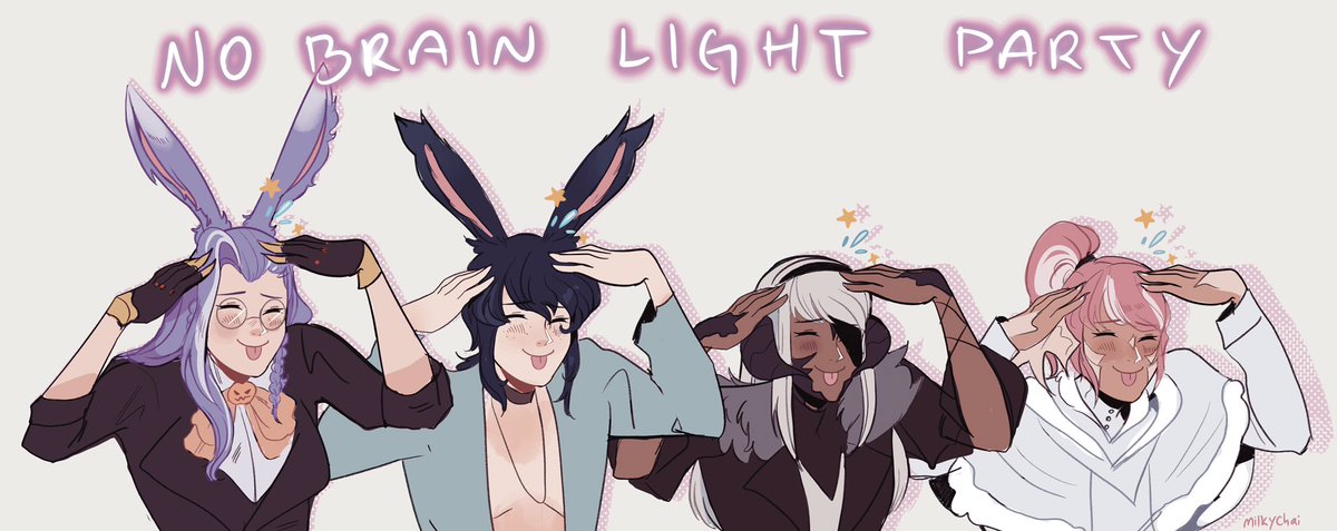 milkychai's tweet image. when mechanics 

#FFXIV #FFXIVART