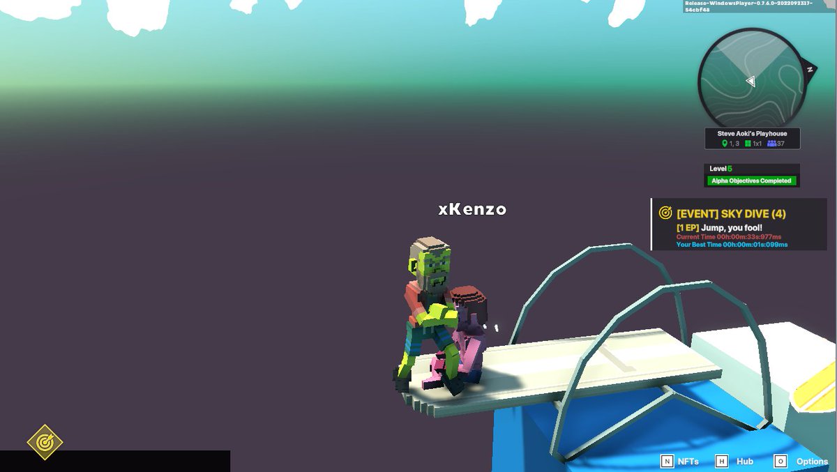 KingsWhc's tweet photo. @TheSandboxGame @steveaoki I just participated in the #SandboxAlphaS3Giveaway for a chance to win 500 SAND! Found the high diving board in @steveaoki's Playhouse, check out my screenshot below!
👇 https://t.co/4JtXa82Wxn
