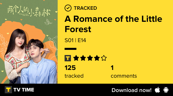 NaneKSoo's tweet photo. I've just watched episode S01 | E14 of A Romance of the Little Forest! https://t.co/6MO500Ptkt #tvtime https://t.co/FKZevUmbOD