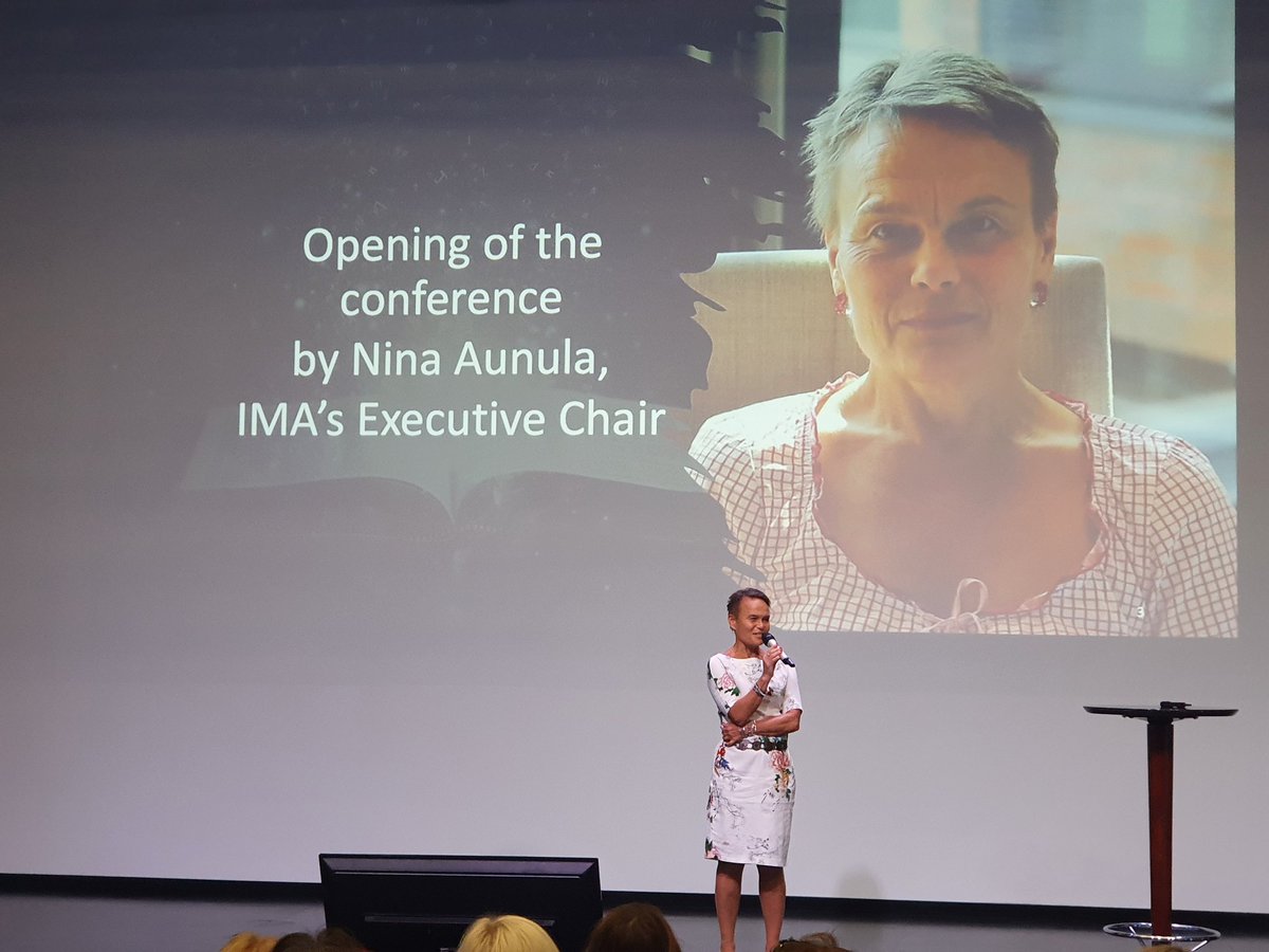 Our Executive Chairman addressing  the audience at the IMA 48th Conference.
<a href="/NAunula/">Nina Aunula</a>
#IMAisYourNetwork 
#imaconference2022