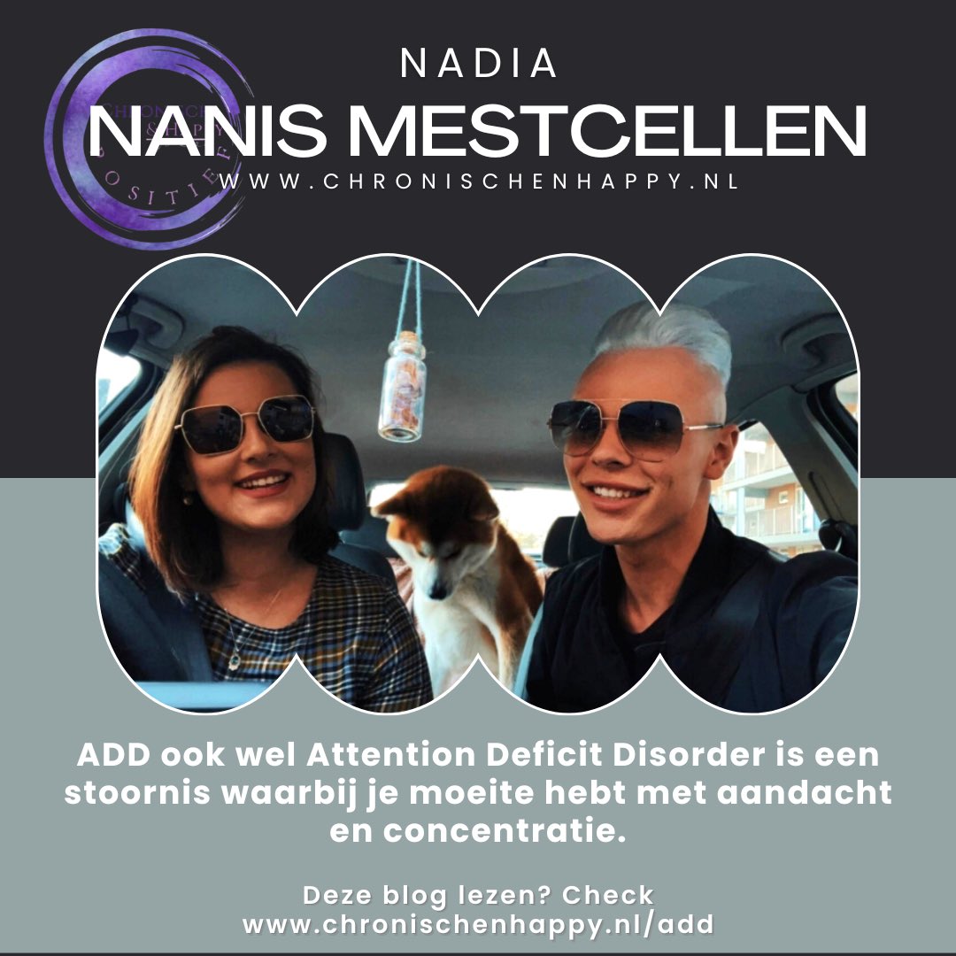 Check deze fijne blog nu op chronischenhappy.nl #add #chronischziek #mentalegezondheid #fysiekegezondheid