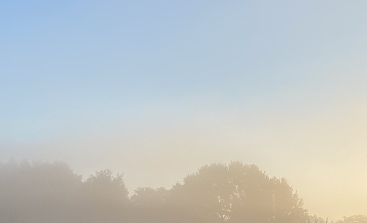 De opkomst van de zon in Mechelen rond 8:18 #vrtweer