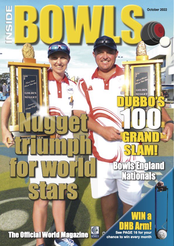 BOWLERS: Pleased to announce the newest edition of INSIDE BOWLS is now online and ready to read FREE of charge. Click here insidebowlsmag.com/oct22/index.ht… for all the latest news and bowls stories from around the world. Enjoy!