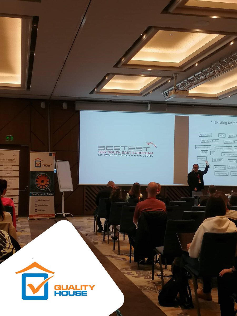 Good morning all! We had a great first day at <a href="/SEETESTConf/">SEETEST</a>! We still have one more day to go! Come visit us at the QH booth. 

#greetings #conference #QHbooth #seetest #yourpartnerintesting
