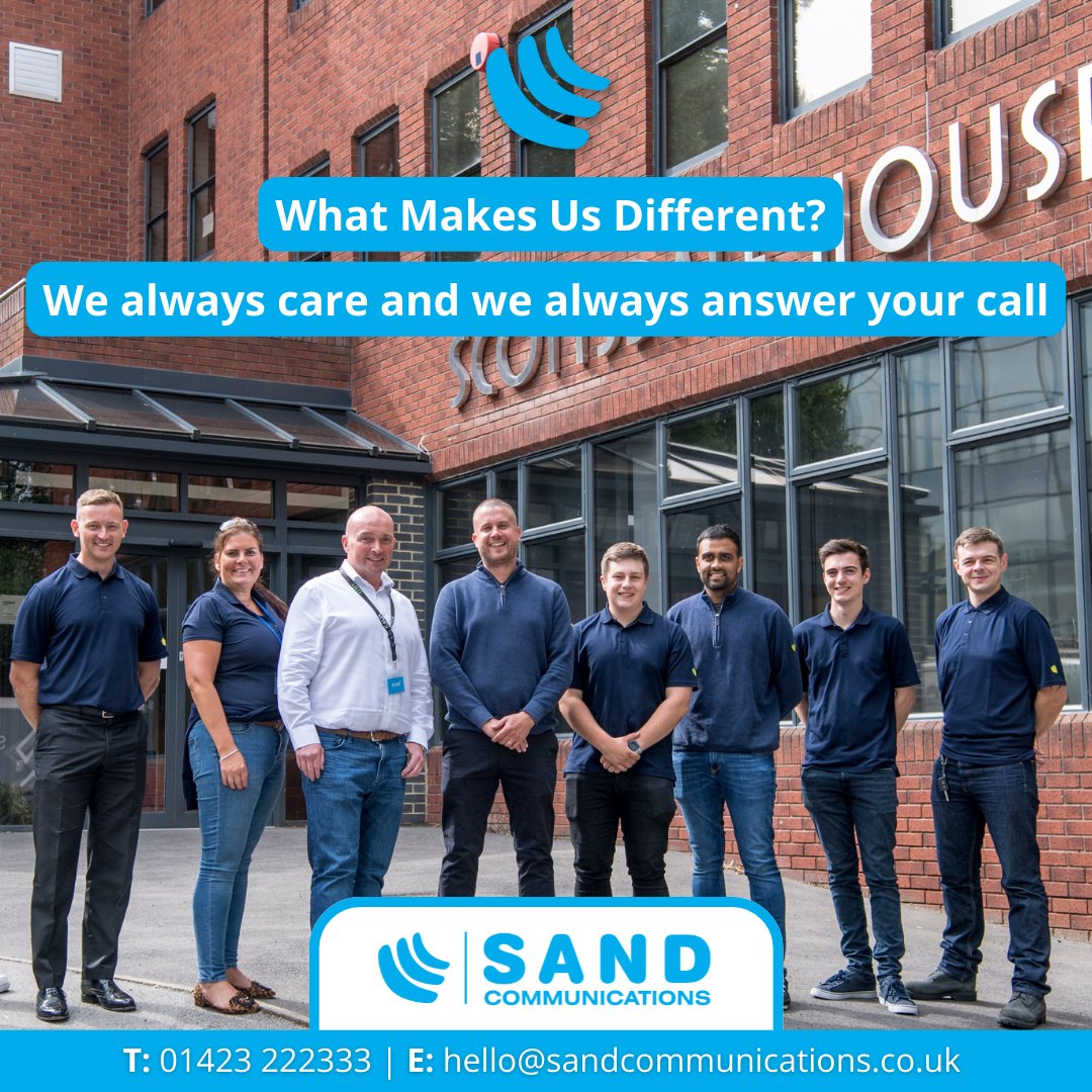 sandcomms's tweet image. At Sand Communications, we pride ourselves on providing outstanding customer service.

We always care about our clients and we always answer your call. We understand that your time is valuable, so we make sure to answer your questions quickly and efficiently.