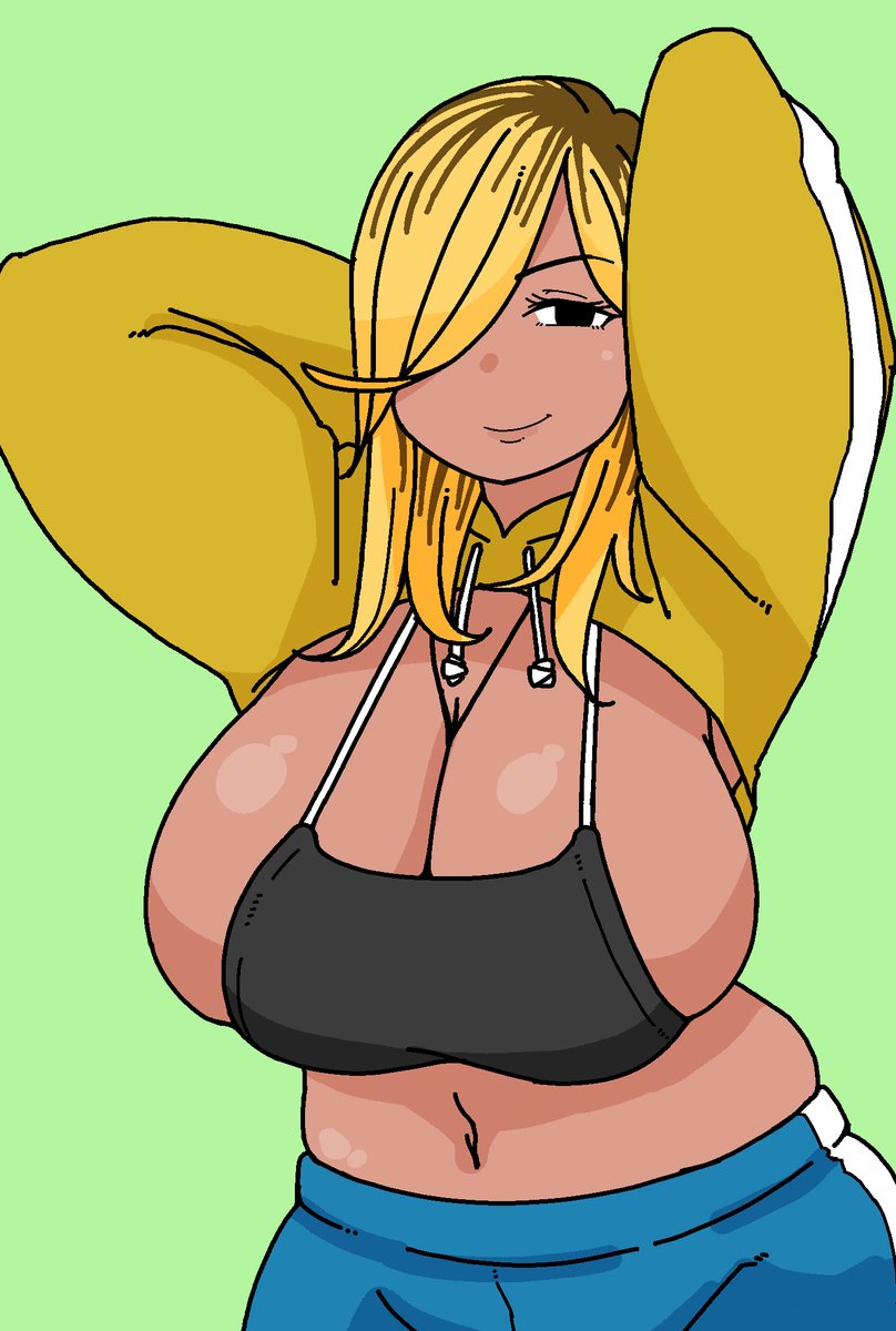 今月は少なかったですが、大きいおっぱいをいっぱい描きました。
 #今月描いた絵を晒す 