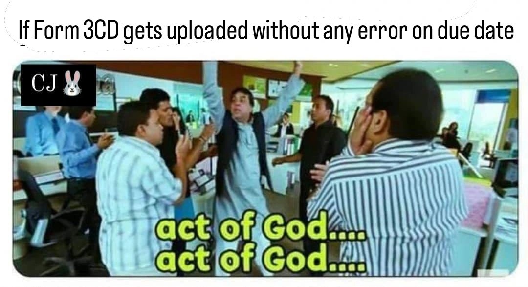 CAchetanism's tweet image. #taxaudit #form3cd #duedate #MEMES