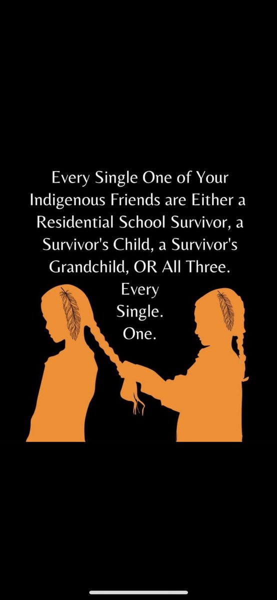 Forsberg_fan's tweet photo. Today is #OrangeShirtDay. 
Yes #EveryChildMatters. However, let us also Remember and Honor the Residential School Survivors (and their descendants); as well as the children whom never made it home. The number of recovered bodies is said to be 6000+. 😢
#BeKind
#DoBetter https://t.co/a6HRCNPZV5