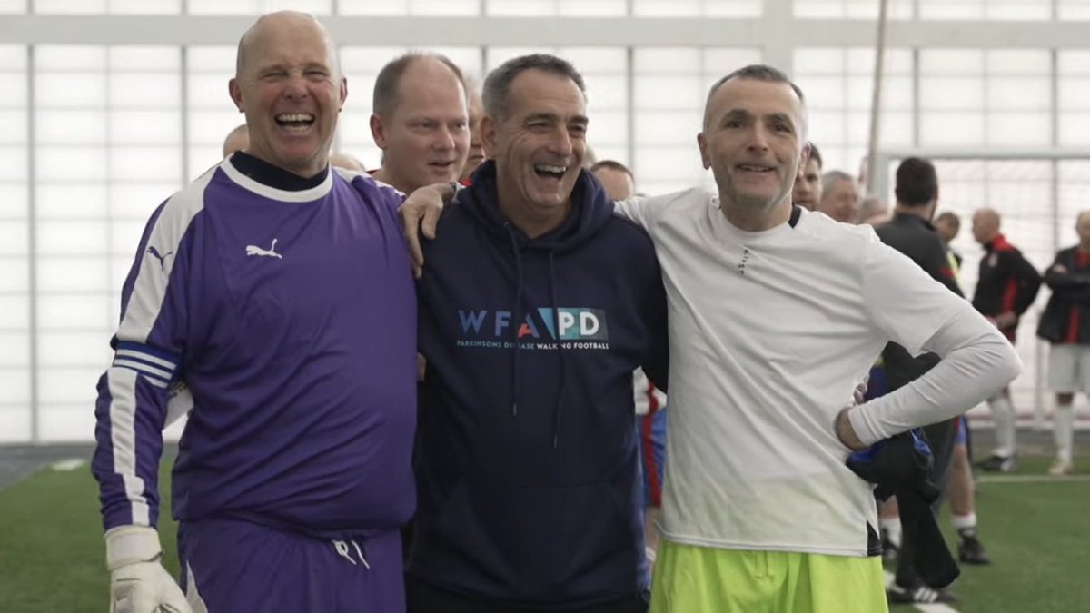 Stulangworthy's tweet photo. Honoured to be presenting the case for Walking Football as a sport that helps people with Parkinson’s at the @ParkinsonsEN #ExerciseHub London Study Day for a day of networking, learning &amp; sharing best practice #Parkinsons @thewfauk @SportParkinsons @ParkinsonsUK walkingfootball https://t.co/eYsaDzv7v0