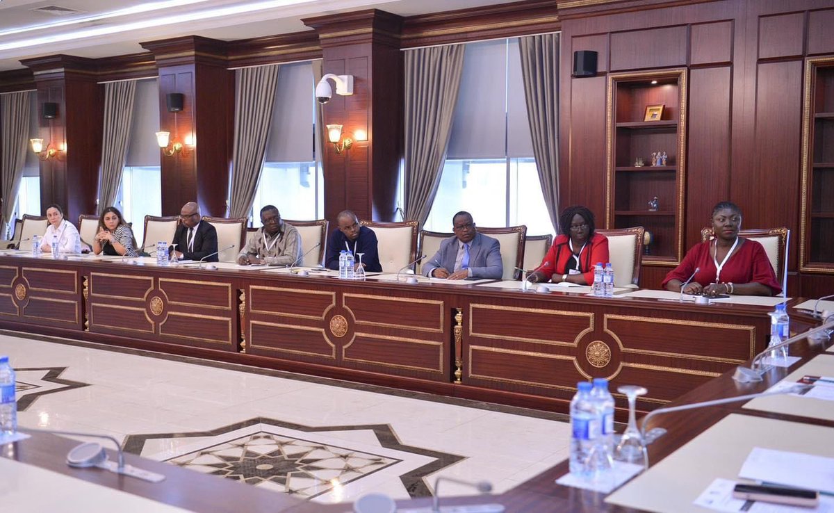 #Day4 #CapacityBuildingProgram for #AfricaNatCom22

There was a productive discussion between the members of <a href="/milli_majlis/">Milli Majlis</a> and the participants of the program about "The Role of Parliament in Diplomacy".