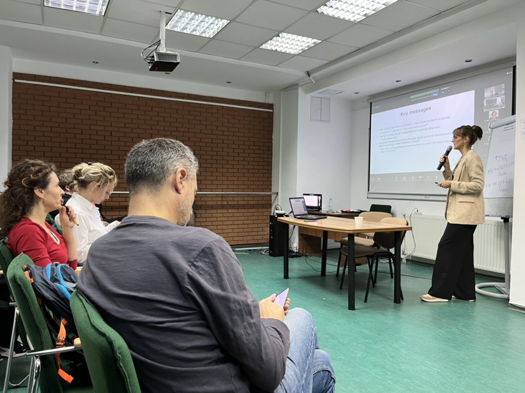 m_i_ungureanu's tweet photo. Self-blame, guilt without fault and existential considerations - main takeaways after @KatjaS75 presentation on #healthprofessionals as #seconvictim in Denmark. How could these be addressed by our #healthsystems? #healthworkforce #thisispublichealth https://t.co/7eIIYETLml
