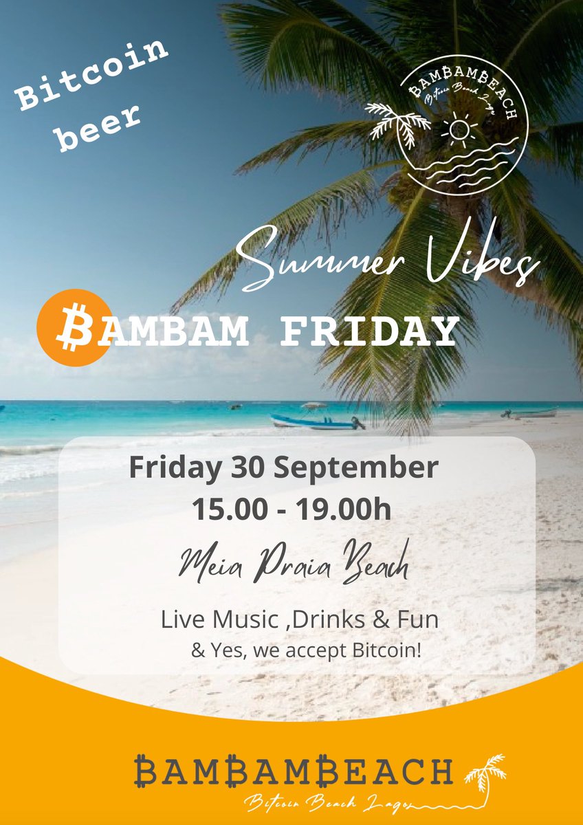 BamBamBeach's tweet photo. They can take down our walking bridge but that doesn’t stop the #bambamfriday !!  Come and have fun while spending some #bitcoin for a #BTC beer!! https://t.co/5muIWWKpNV