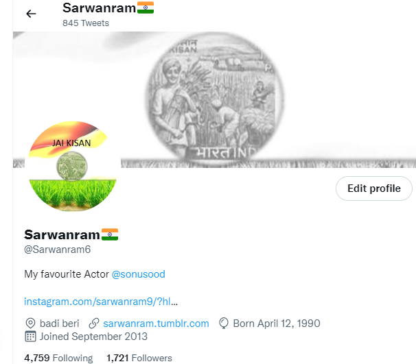 Sarwanram tweet media