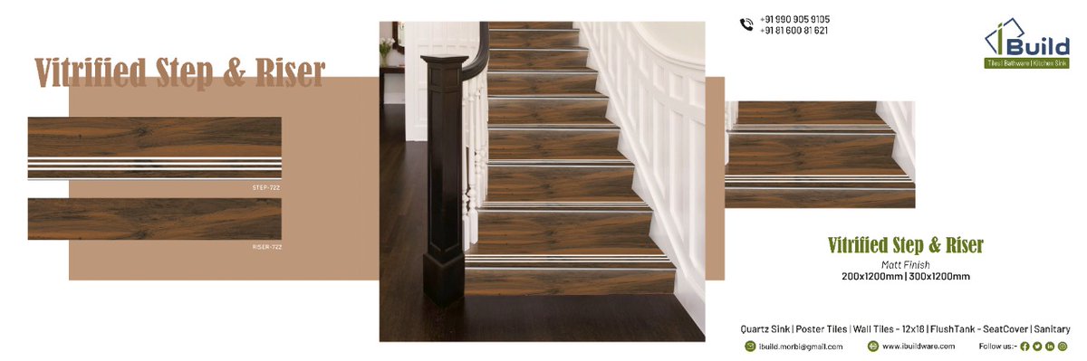 ibuild_india's tweet photo. 𝐢 𝐛𝐮𝐢𝐥𝐝 𝐰𝐚𝐫𝐞 𝐢𝐧𝐝𝐢𝐚 𝐋𝐋𝐏.
𝐂𝐮𝐬𝐭𝐨𝐦𝐞𝐫 𝐂𝐚𝐫𝐞: +𝟗𝟏 𝟗𝟗𝟎 𝟗𝟎𝟓 𝟗𝟏𝟎𝟓
#ibuild #ibuildwareindiallp #ibuildindia #ibuildwalltiles #digitalwalltiles #vedantexportdepot #ceramic #tiles #walltiles #vitrifiedtiles #floortiles #doublecharge #porcelain https://t.co/D6QGeOufst