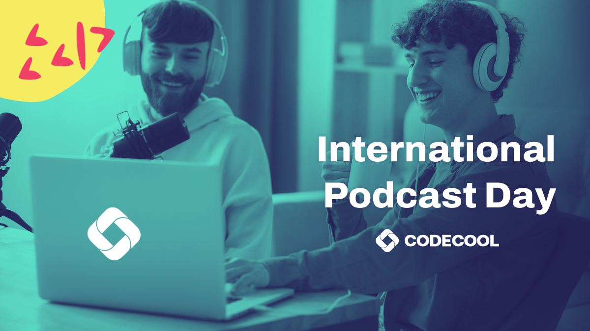 Codecool_global's tweet image. It‘s International Podcast Day!! 🎧🎤Spread the love by tagging your favorite podcast in the comments below! 👇👇
#InternationalPodcastDay #Codecool
codecool.com