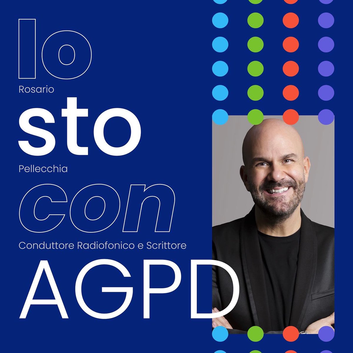 AgpdOnlus's tweet photo. Rosario Pellecchia è al fianco di AGPD. Il 10 ottobre 2022 alle 19:30 presso la Sala Parterre di Palazzo Mezzanotte a Milano celebreremo i primi 40 anni di attività.Festeggia con noi, sarà presente anche Rosario Pellecchia! Scopri come partecipare https://t.co/JZH2r2kRLZ… https://t.co/HUdZKVbNGG