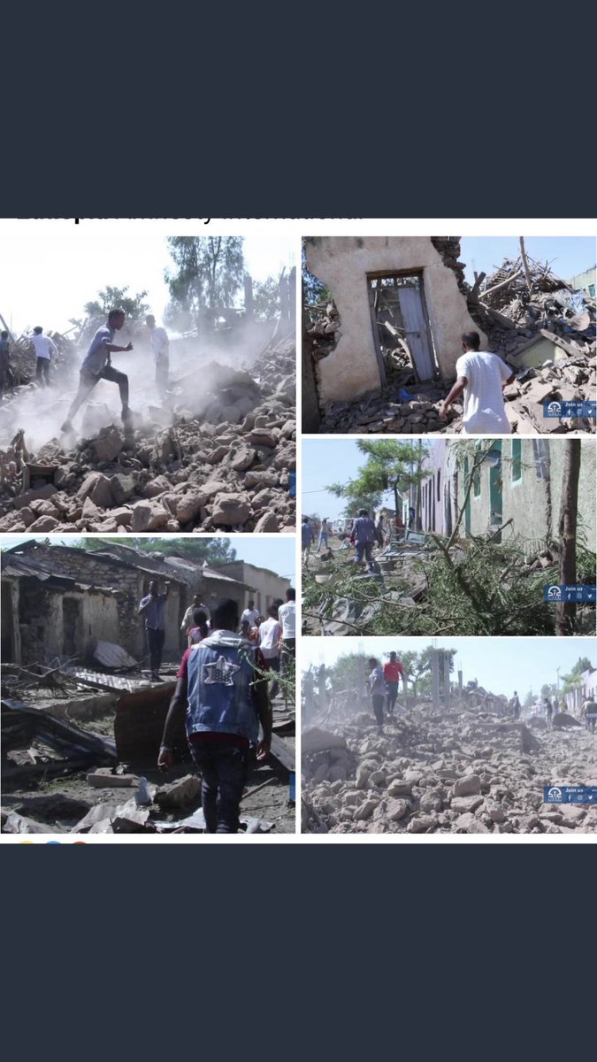 TarshQbc1's tweet photo. 🔊#UNSC ; 
Eritrea /Ethiopia bombing civilian in #Tigray. #StopBombingTigray, civilians targeted in their homes &amp; church during #Meskel day, conducted air strikes in Shire and Adi Dairo. Video from Adi Dairo. @MikeHammerUSA @EU_Commission @POTUS @StateDept #AdiDaeroMassacre https://t.co/gVsdfvmTT5