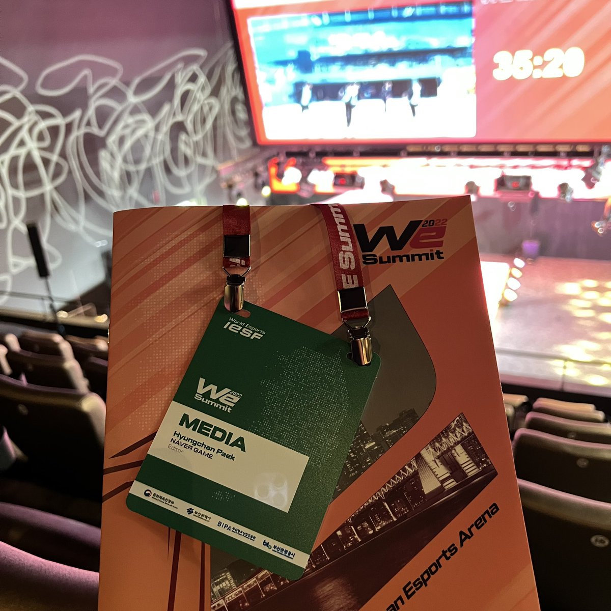 Periodistasc2's tweet photo. 🧑‍💻👨‍💻👩‍💻

#WorldEsports #IESF #WES22 https://t.co/eeGHE7EaF3