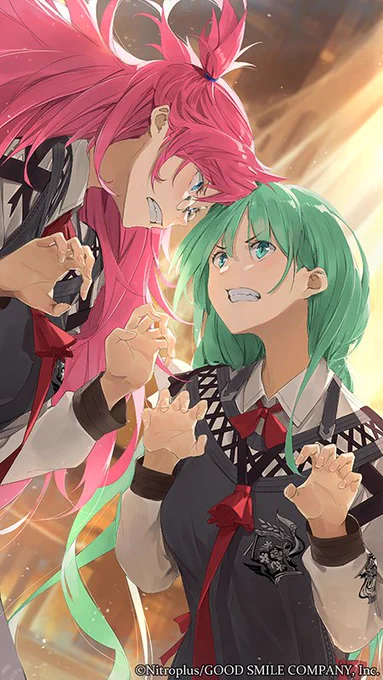 咲うアルスノトリア)にて、シジル「これが僕らの結合ポリシー」「片割れた心」「透明な恋は夕陽に溶けた」のイラストを描かせていただいております。よろしくお願いします!#アルスノ 