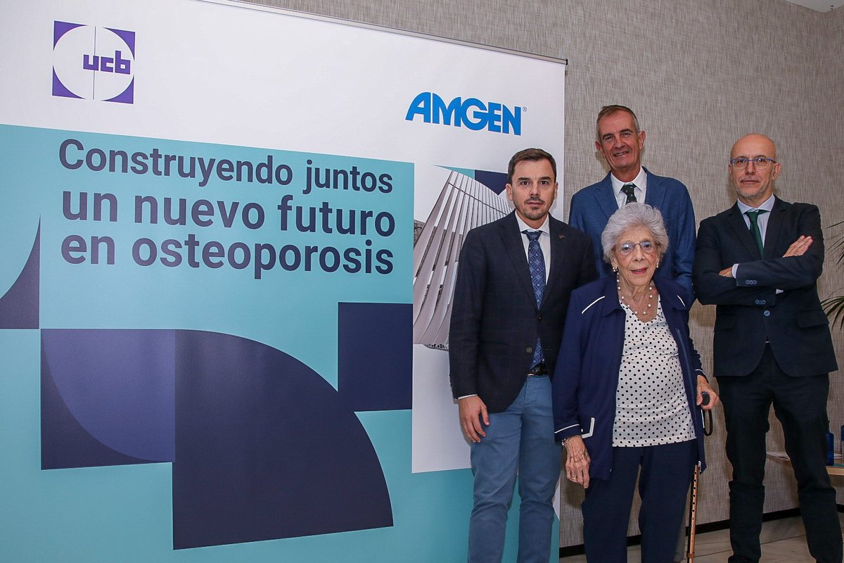 PMFarma's tweet photo. Llega a España #Evenity, de @ucb_iberia y @AmgenSpain, para el tratamiento de la #osteoporosis grave en mujeres posmenopáusicas
https://t.co/WgEALtoeQz https://t.co/IgpusZm5Pv