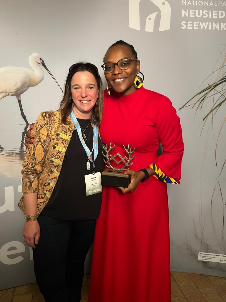 mara_media's tweet photo. Fantastic to see @faimus being recognised for all her work - Many congratulations Faith 😍👏👏 Looking forward to seeing you shine brightly !! ⭐️ #jacksonwild #risingstar #inspiring #conservation #femaledirectors #chasingtherains https://t.co/2LH3De5FF5
