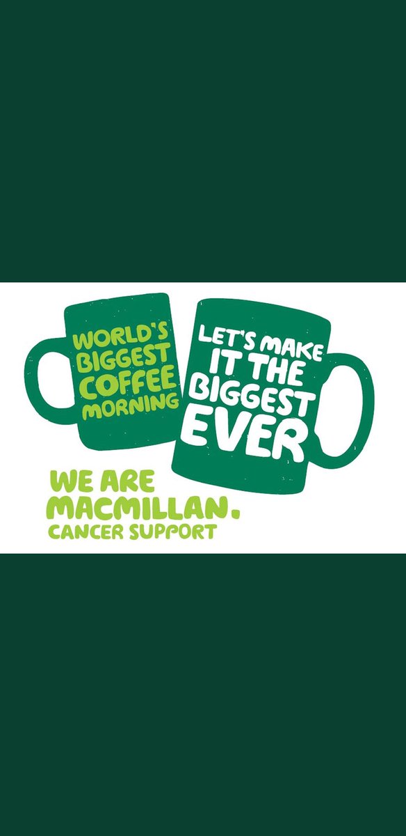 Today is the day! #macmillancoffeemorning @MacmillanLondon <a href="/macmillancancer/">Macmillan Cancer Support</a> come and buy cakes and raffle tickets, Queen's and KGH plus procurement team and OPD 3&amp;4.Amazing raffle prizes on both sites.<a href="/SophiaM17081957/">Sophia Murphy</a> <a href="/debsedwards23/">Deborah Edwards</a> <a href="/ClarabelleBail1/">Clare Bailey</a>