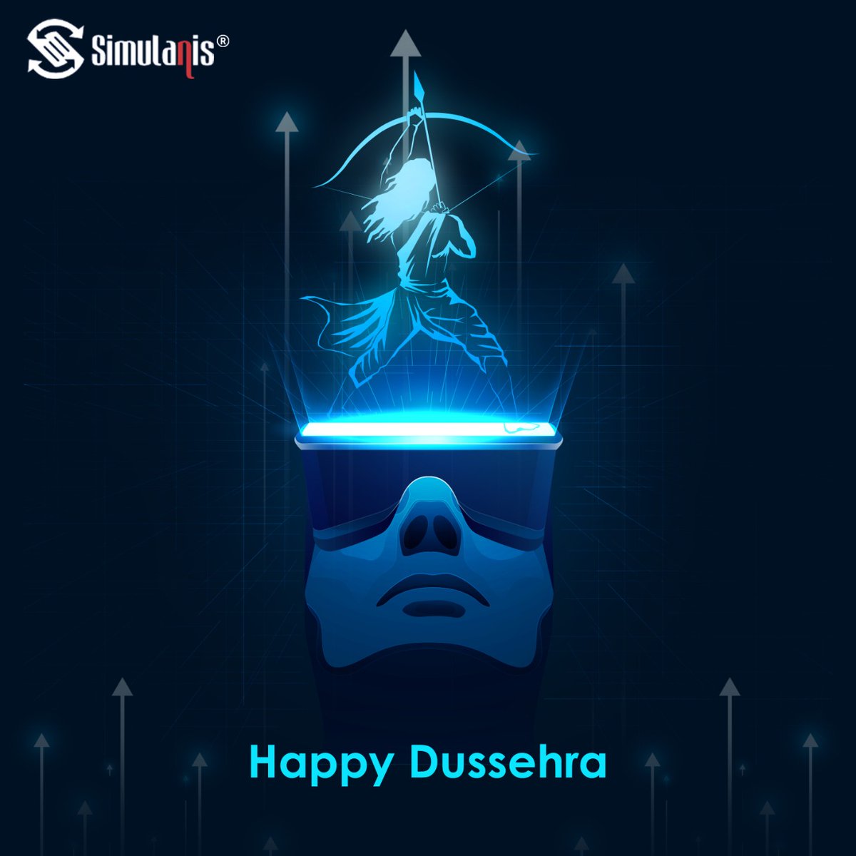 Simulanis's tweet photo. This Dussehra adopt XR technologies to improve productivity, operational expertise and knowledge transfer for your frontline workers. Reduce scrap, rework and time to train/skill your team. To know more, visit us at https://t.co/3ilnRNdoVM. Happy Dussehra 
#Dussehra #simulanis https://t.co/NWZcLDqzin