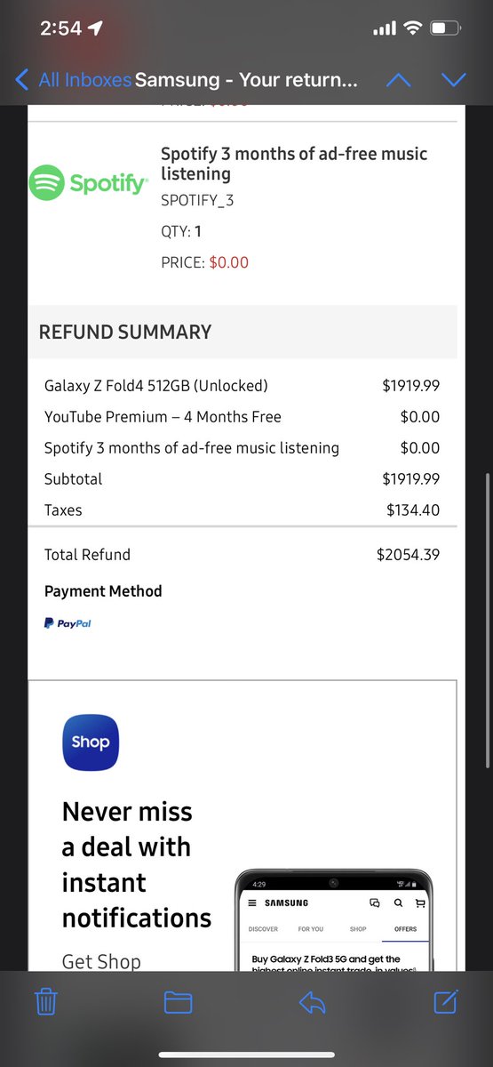 RefundBoyGroup's tweet image. Samsung refund