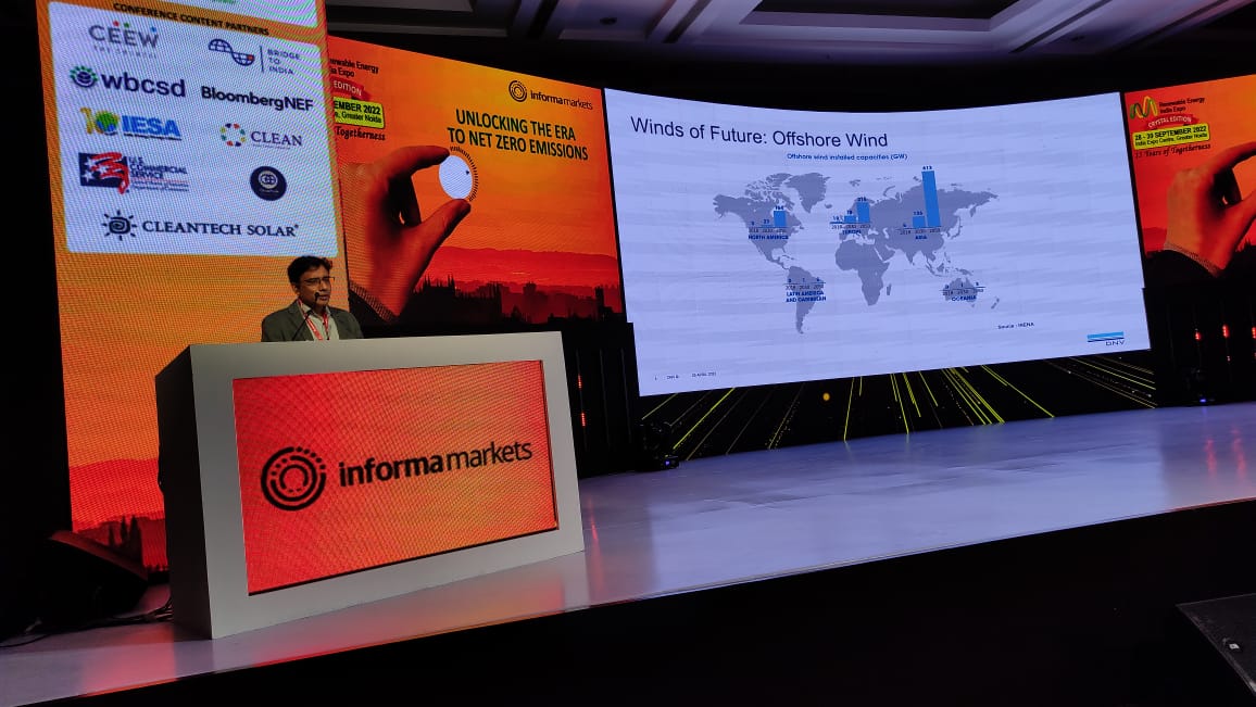 REIndiaExpo's tweet photo. Session by Mr. Alok Kumar at Renewable Energy India Expo

On the topic: Major Trends and Innovations in Renewables

Join us today Renewable Energy India Expo for more such interesting sessions!

#REIExpo #RenewableEnergyIndiaExpo  #greenenergysolutions #renewableenergy https://t.co/0pEXTvExzC
