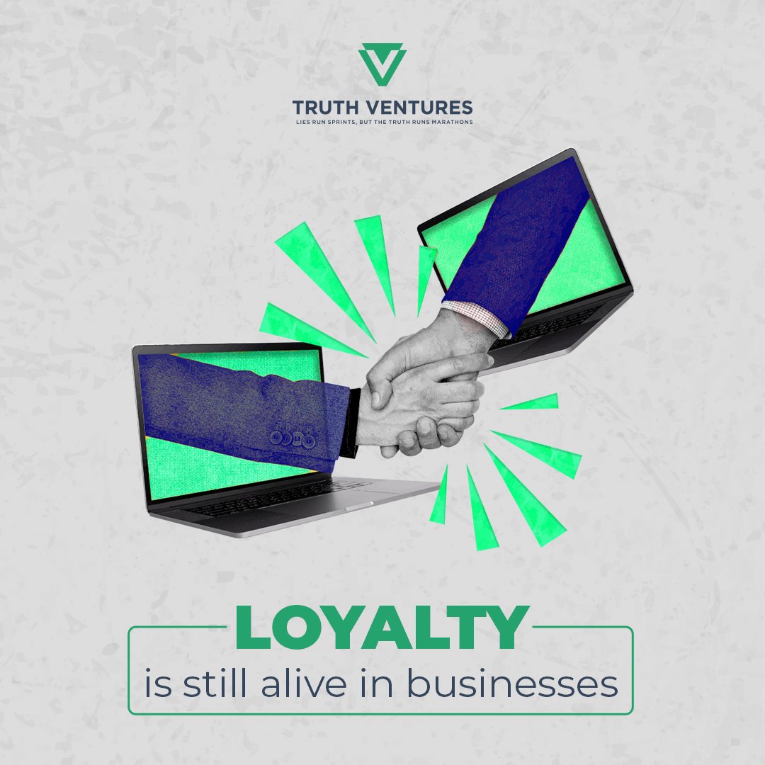 truth_ventures's tweet photo. With trust, the path to achievement is always made simpler. We take pride in always being available for our partners and offering solutions to their every need.
Visit @ https://t.co/hTb7RUJtzB
#LoyaltyisRare #TruthVentures #SuccessRules #LoyaltyRewards #Loyalty #BusinessPartners https://t.co/4AaYJgl5NQ