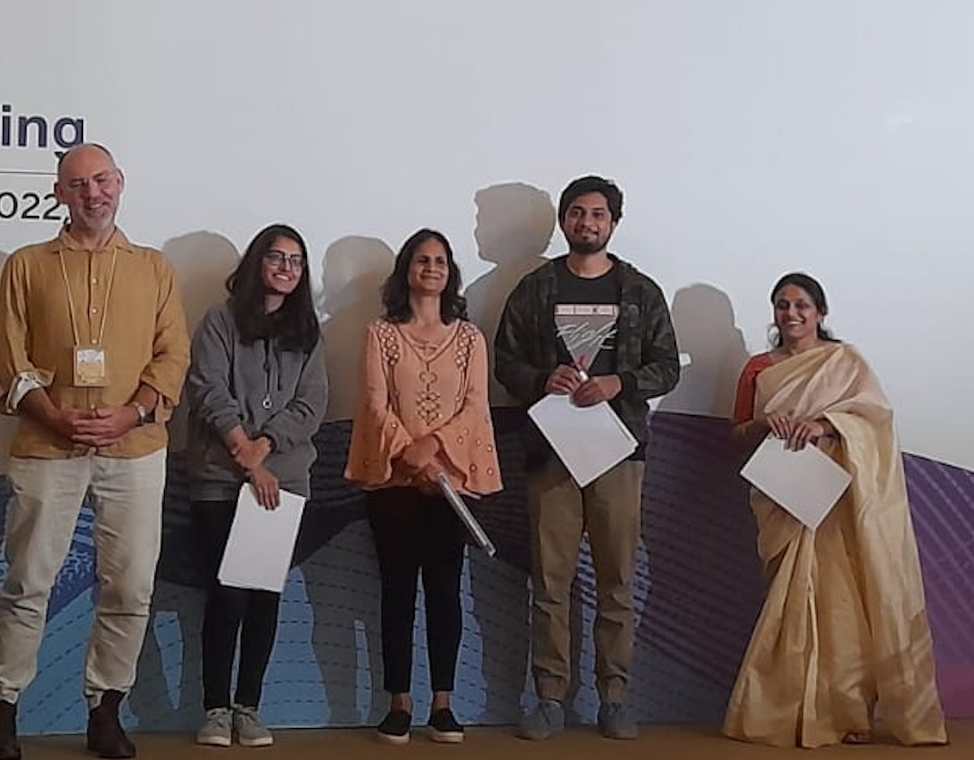 Sandhya Koushika (@wormlockholmes) on Twitter photo Thank you to everyone who participated in the worm art show. So important to have this fun element (hat tip to <a href="/foodskop/">Dr. Ahna Skop, Ph.D.</a>) Indian #Celegans meeting <a href="/icm2022/">ICM2022</a> Worm Art+audience choice show winners & audience choice vote to Atmanirbhar hermaphrodite 😂 #SciArt 2/2 Thank you to everyone who participated in the worm art show. So important to have this fun element (hat tip to <a href="/foodskop/">Dr. Ahna Skop, Ph.D.</a>) Indian #Celegans meeting <a href="/icm2022/">ICM2022</a> Worm Art+audience choice show winners & audience choice vote to Atmanirbhar hermaphrodite 😂 #SciArt 2/2